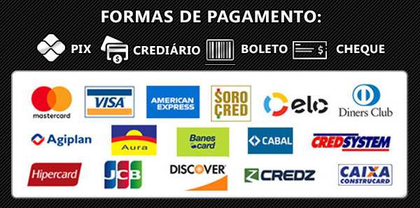 Formas de pagamento Formas de pagamento